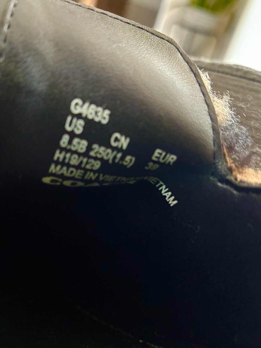 COACH Holly Shearling Monogram Slip-On Loafer Slipper - Picture 8 of 8